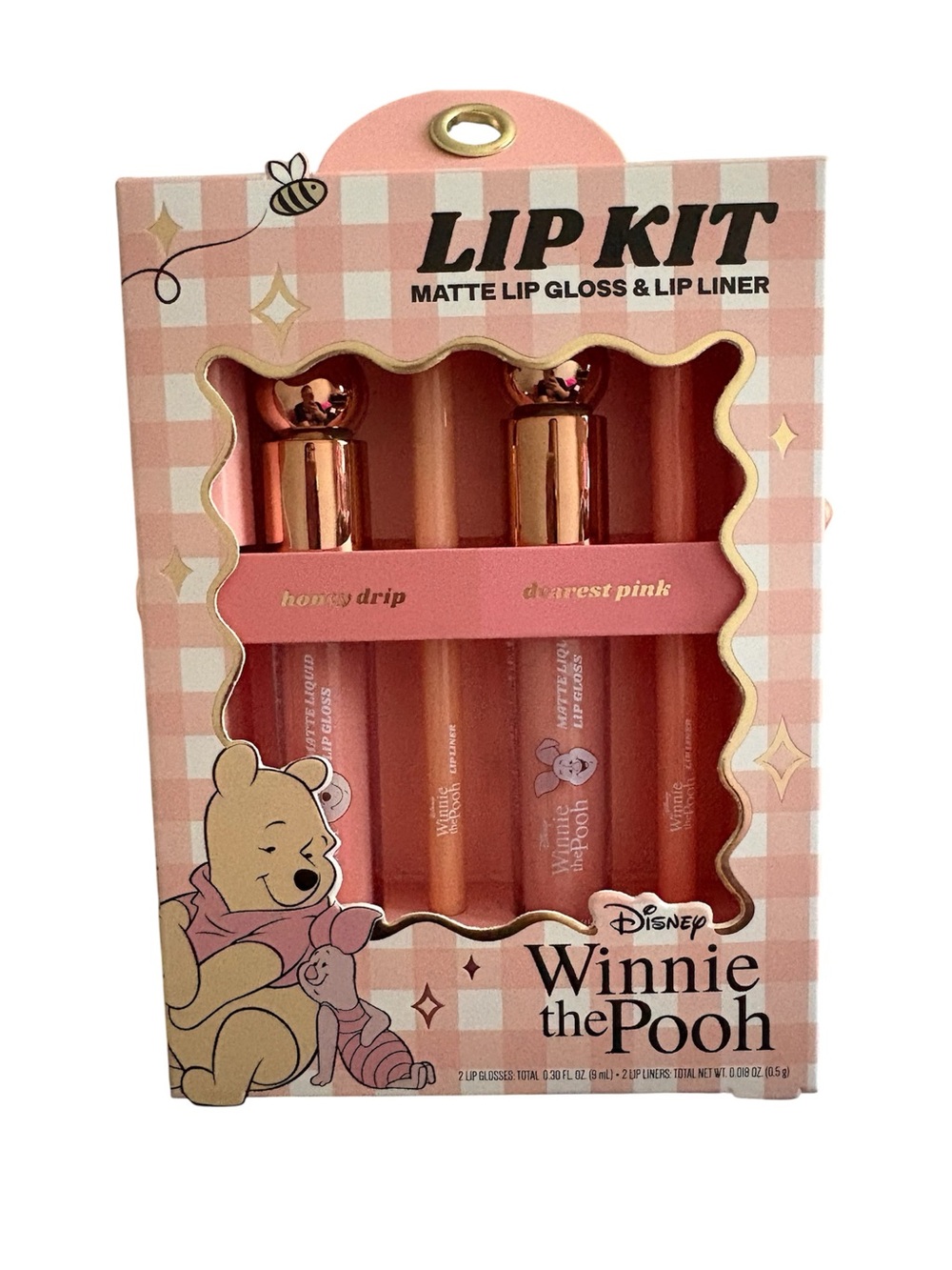 Disney Winnie the Pooh Matte Lip Gloss Lip Kit